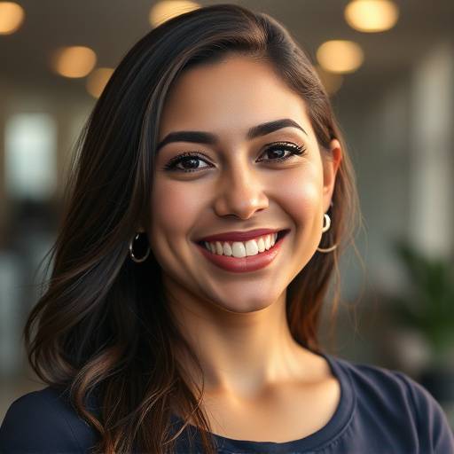 Portrait of Sofia Rodriguez, the Student Support Manager at DirectingMastery.